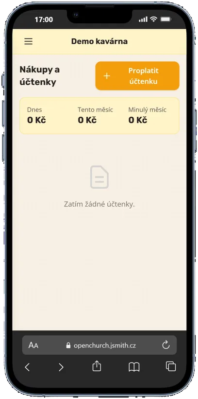 Prehľad nákupov a účteniek na preplatenie